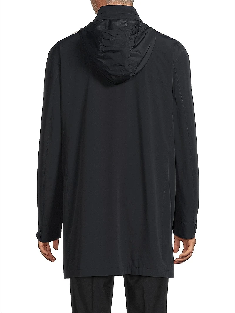 Techno Stretch Long Jacket