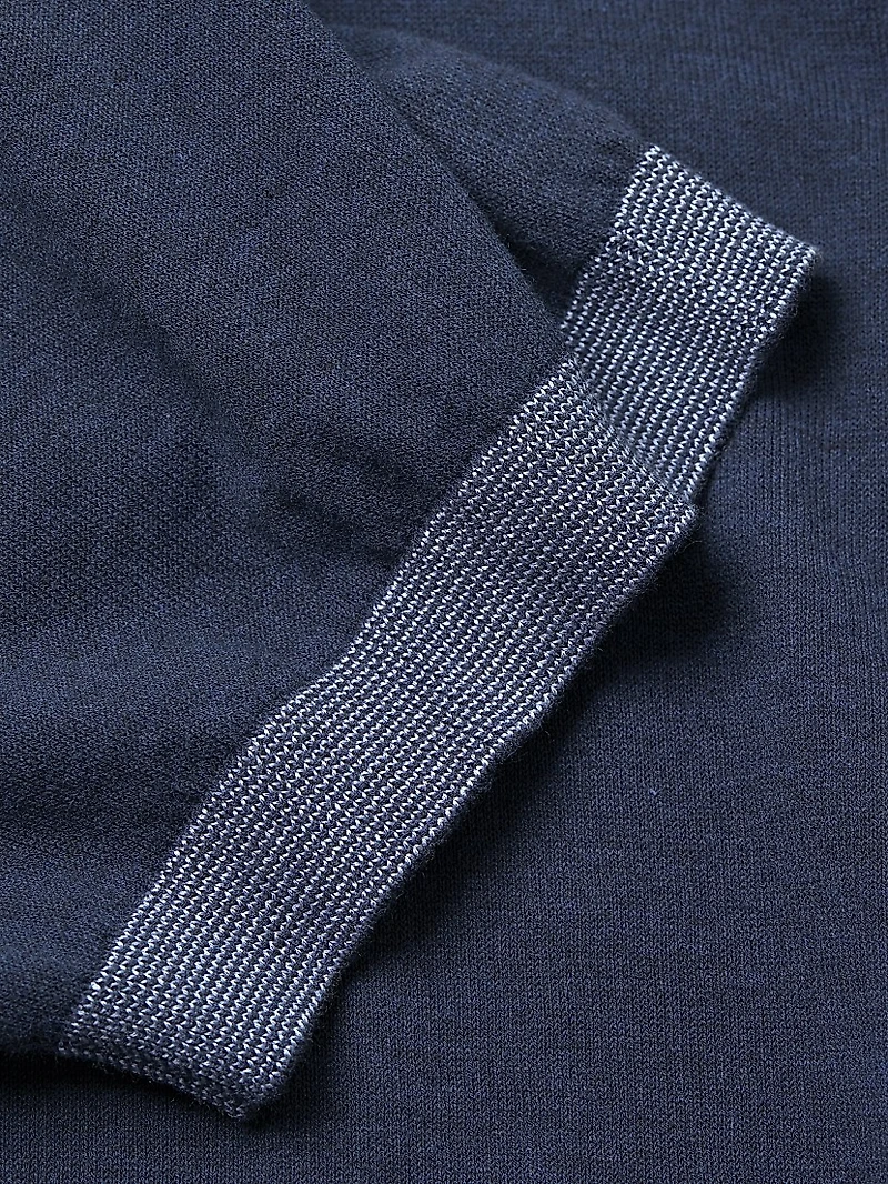 Cotton-Silk Crewneck T-Shirt