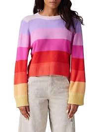 Omar Gradient Stripe Sweater