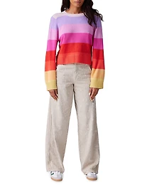 Omar Gradient Stripe Sweater