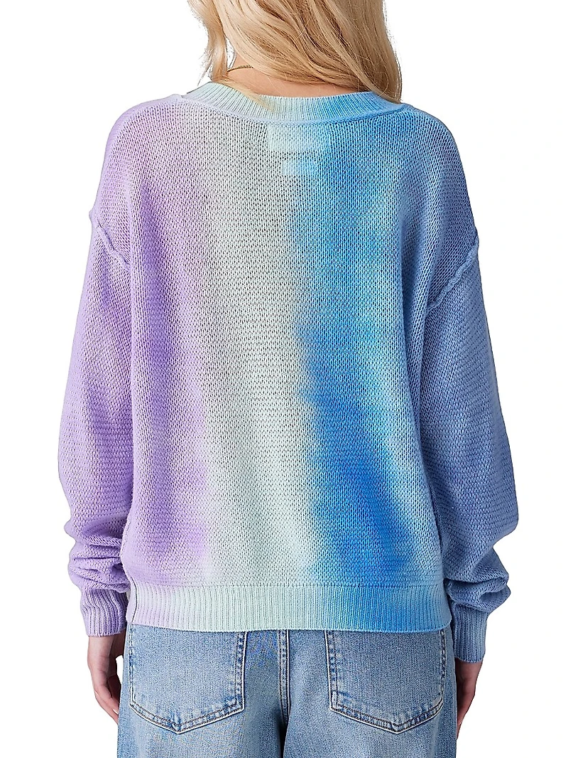 Lola Gauzy Dip Sweater