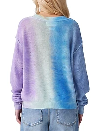 Lola Gauzy Dip Sweater