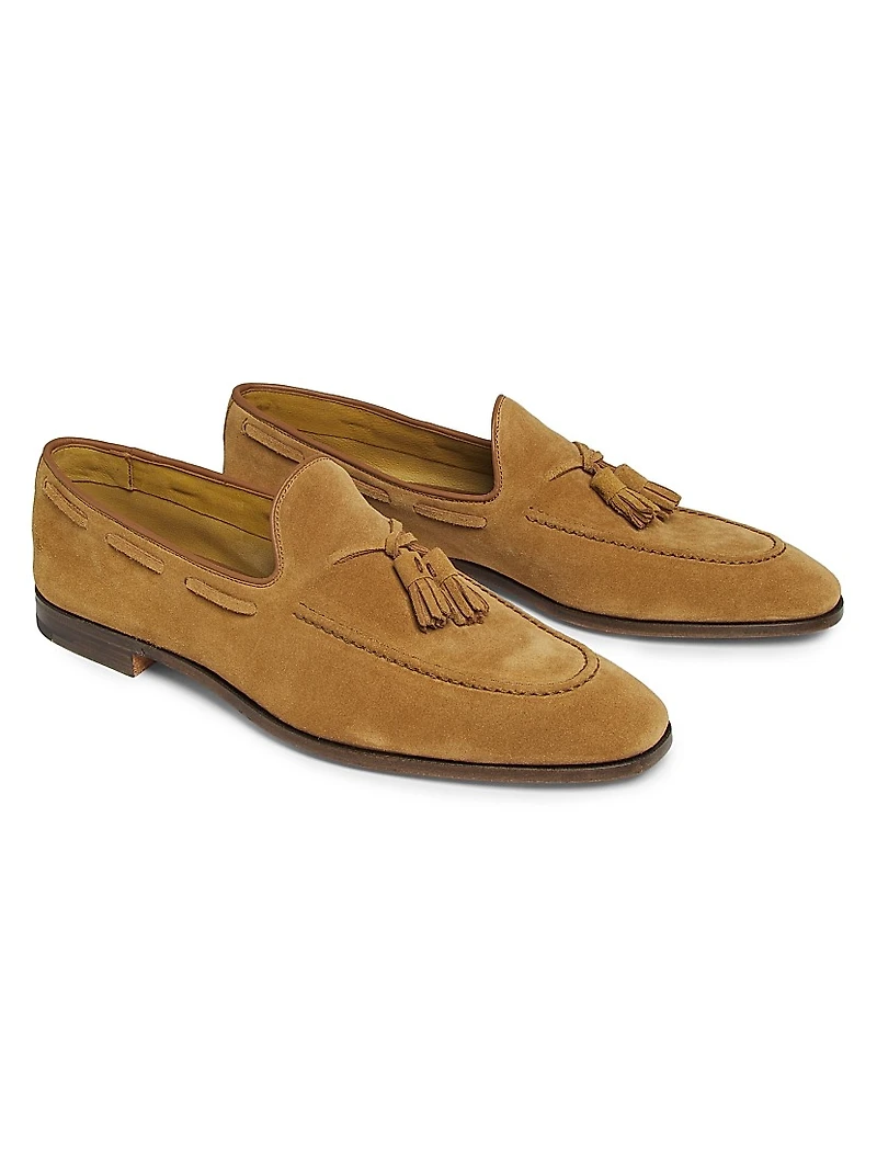 Maidstone Suede Tassel Loafers