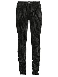 Greyson Noir Tigre Skinny Jeans