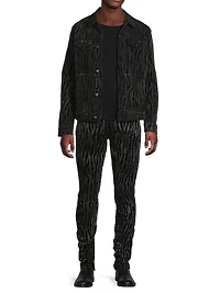 Greyson Noir Tigre Skinny Jeans