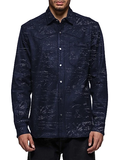 Tiled Overlay Shirt