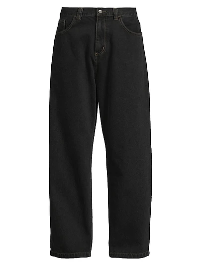 Brandon Straight Mid-Rise Jeans