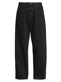Brandon Straight Mid-Rise Jeans