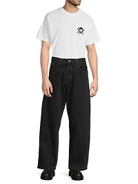 Brandon Straight Mid-Rise Jeans