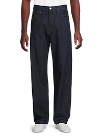Landon Tapered Mid-Rise Jeans