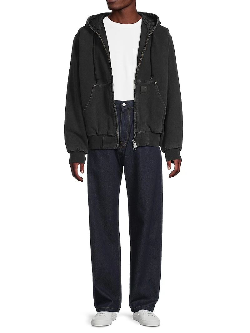 Landon Tapered Mid-Rise Jeans