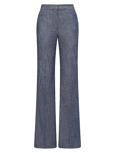 Tonne High Rise Flared Trousers