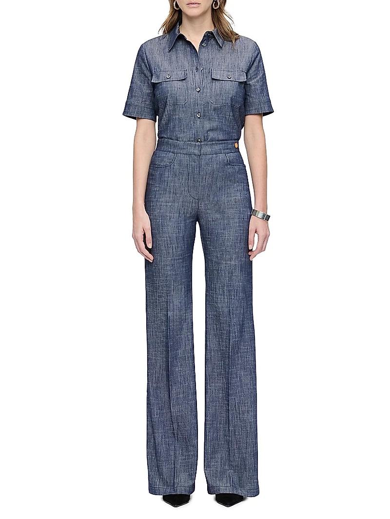 Tonne High Rise Flared Jeans