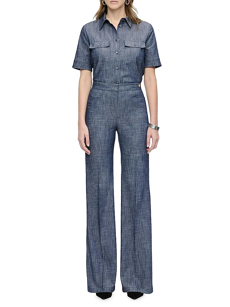 Tonne High Rise Flared Jeans