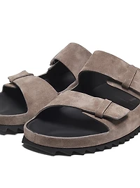 Agora Suede Flat Sandals