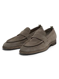 Sound Suede Penny Loafers