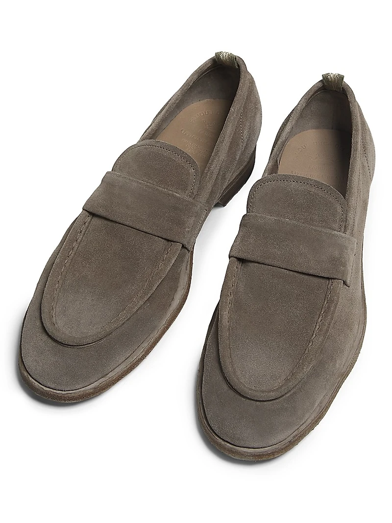 Sound Suede Penny Loafers