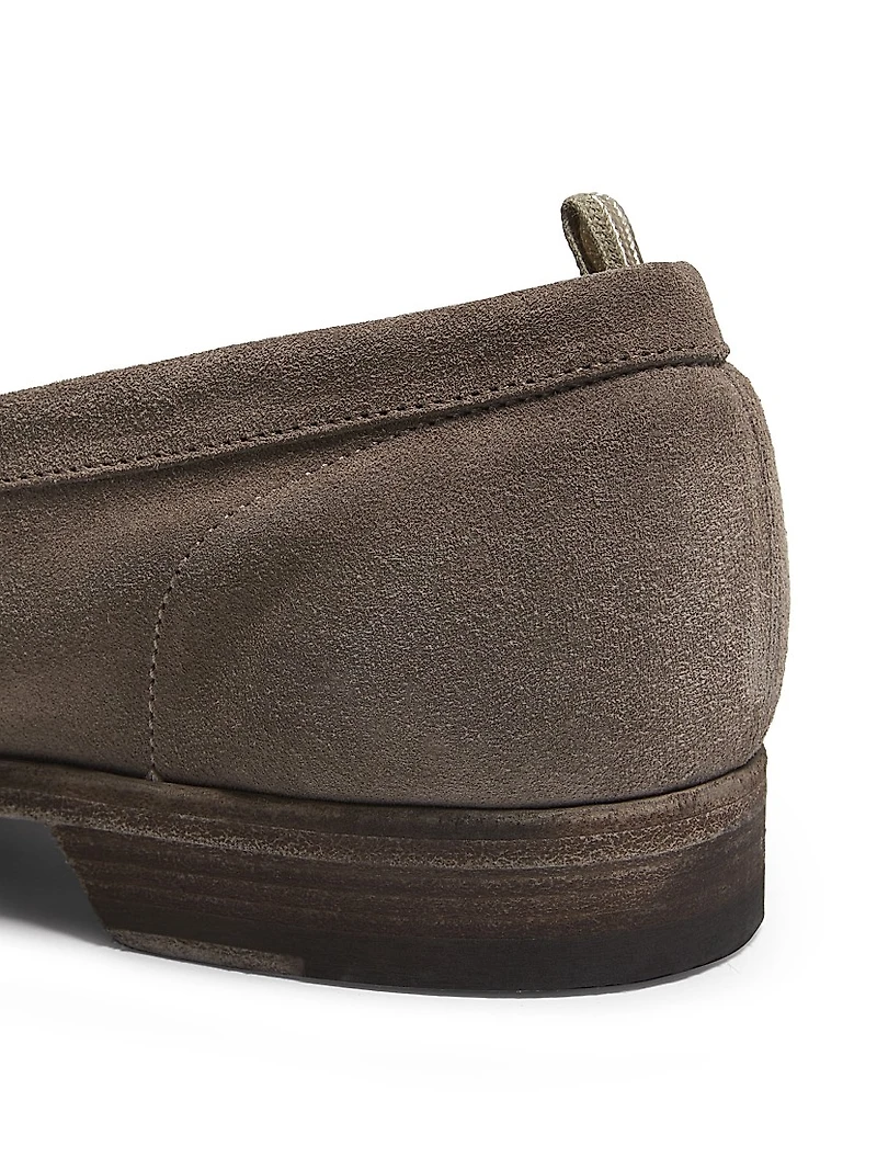 Sound Suede Penny Loafers
