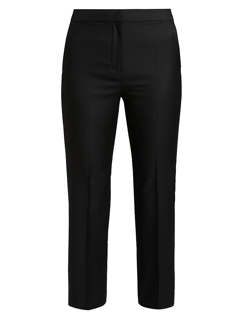 Sofe Wool Cropped Trousers