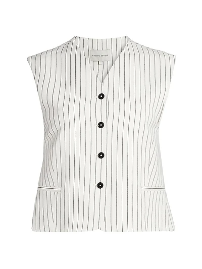 Vanua Pin-Stripe Vest