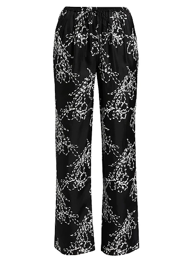 Markos Silk Pull-On Pants