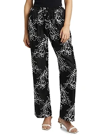 Markos Silk Pull-On Pants