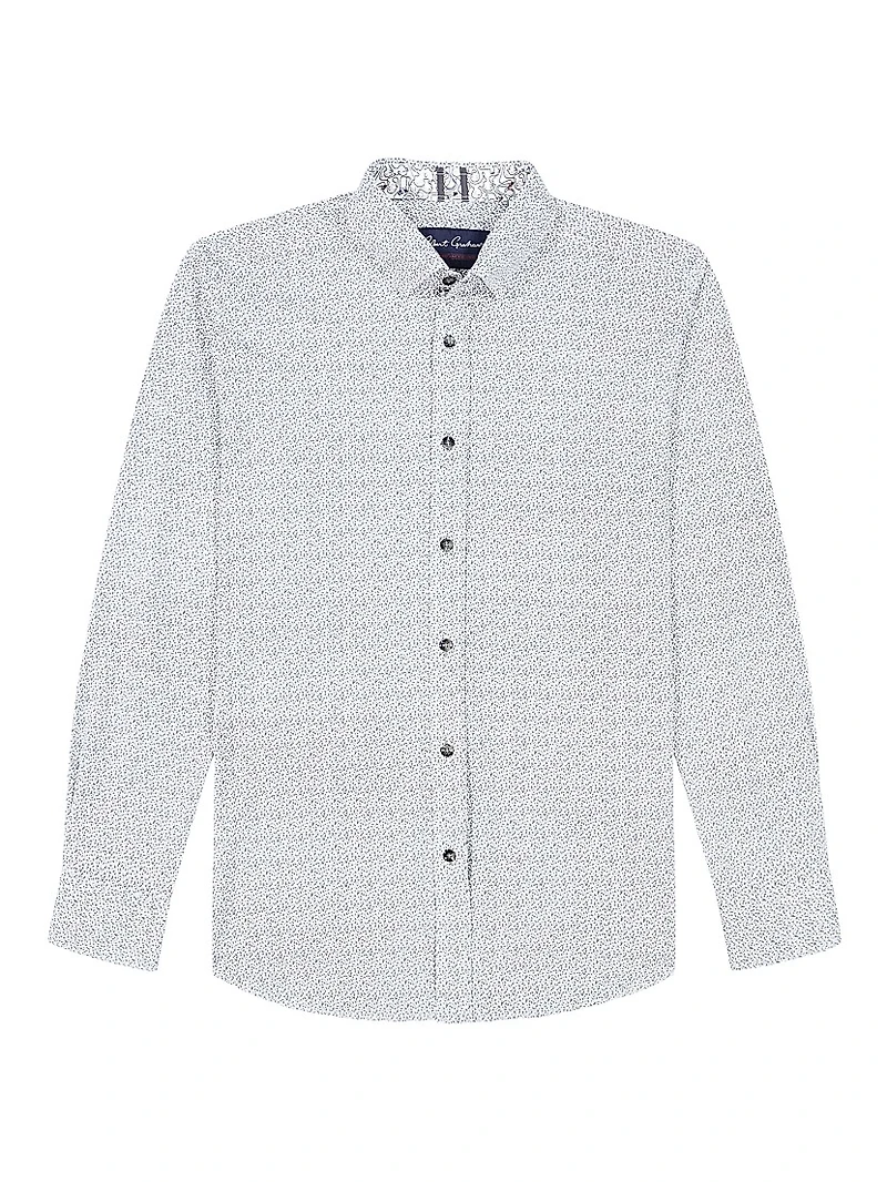 Dorsey Printed Button-Front Shirt