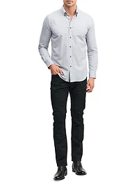 Dorsey Printed Button-Front Shirt