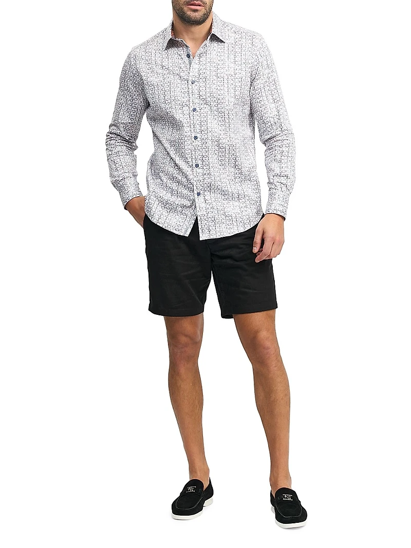 Nelson Printed Woven Shirt