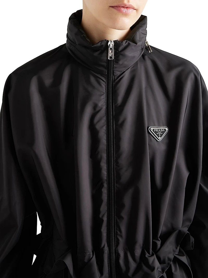 Light Re-Nylon Raincoat