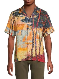 Sailboat Linen Shirt