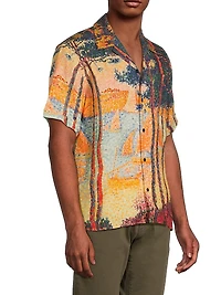 Sailboat Linen Shirt