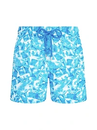Abstract Turtles Swim Shorts
