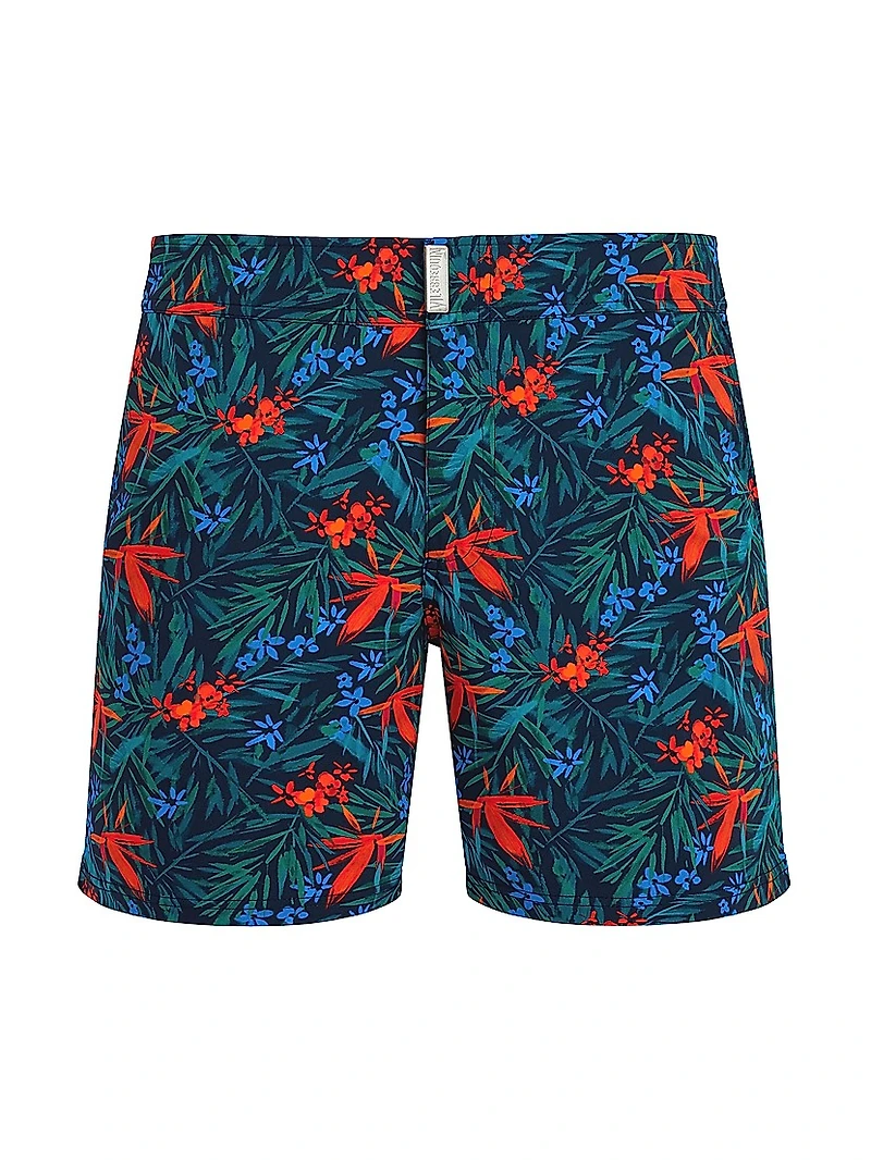 Tropical Flowers Swim Shorts