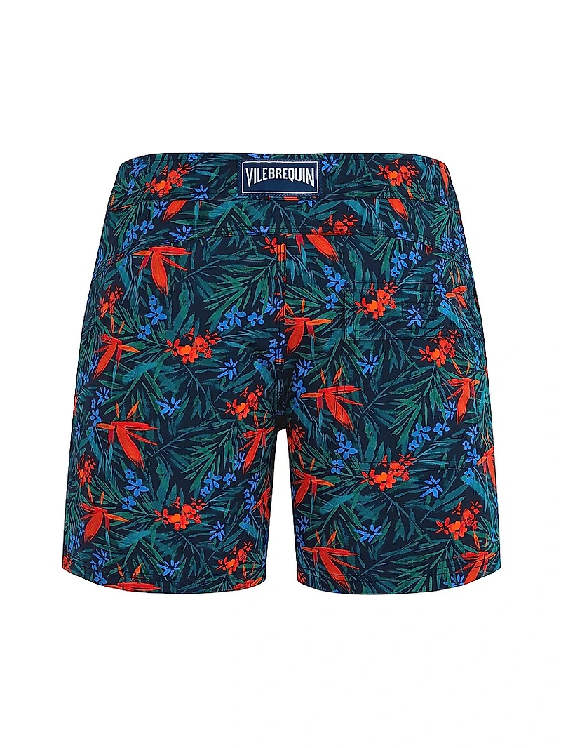 Tropical Flowers Swim Shorts
