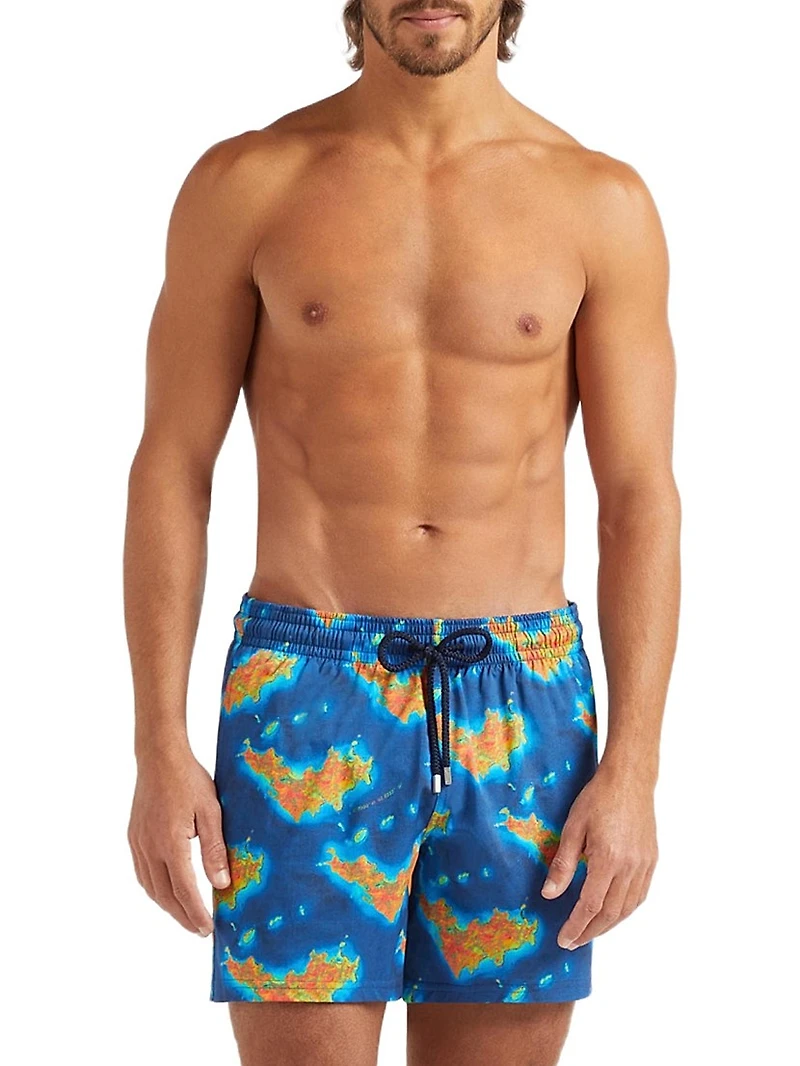 St Barth Printed Swim Shorts