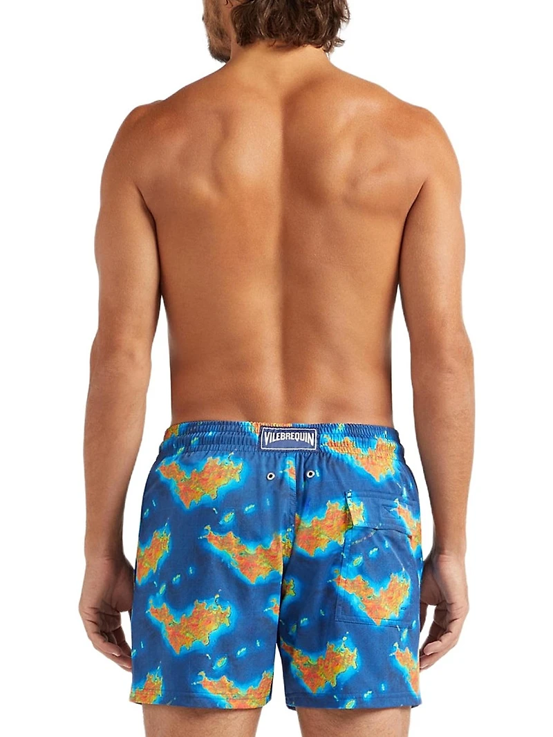 St Barth Printed Swim Shorts