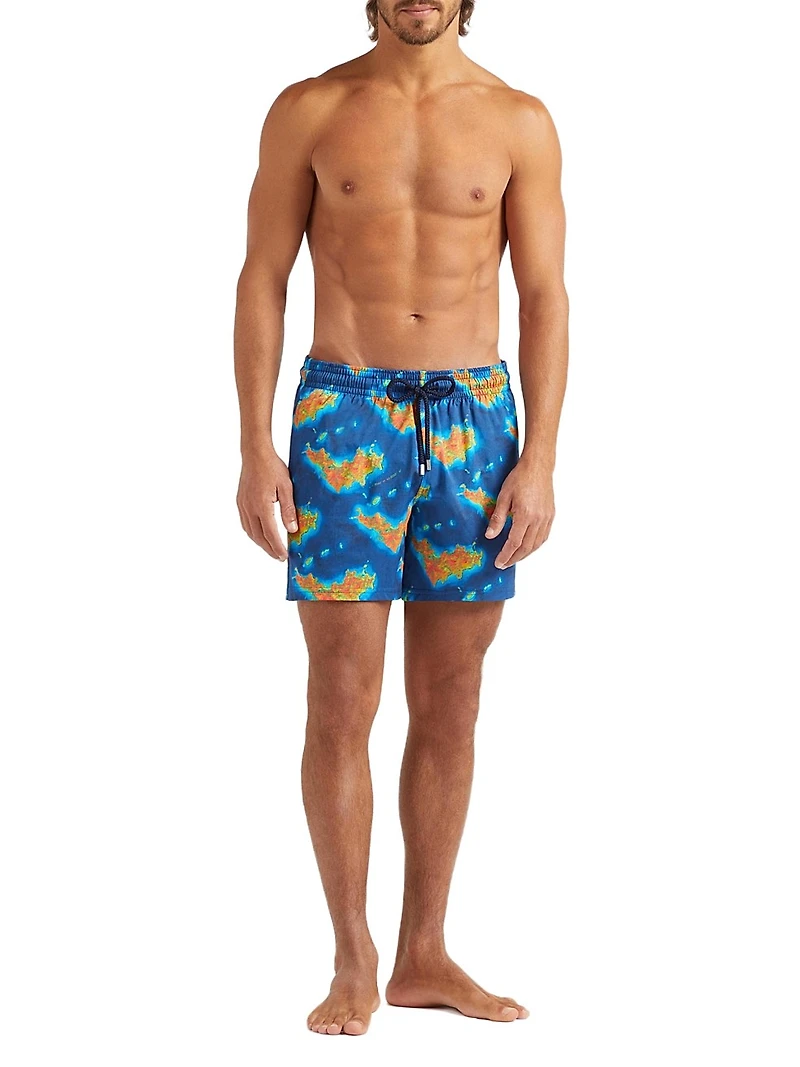 St Barth Printed Swim Shorts