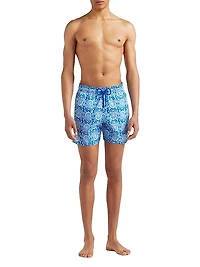 Graphic Turtle Swim Shorts