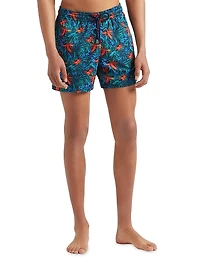 Tropical Flower Swim Trunks