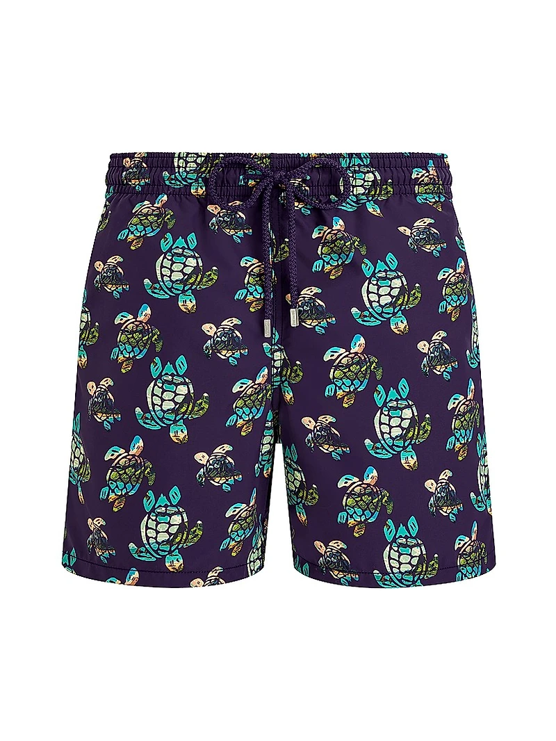Landscape Turtles Swim Shorts