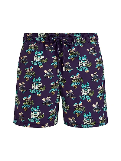 Landscape Turtles Swim Shorts