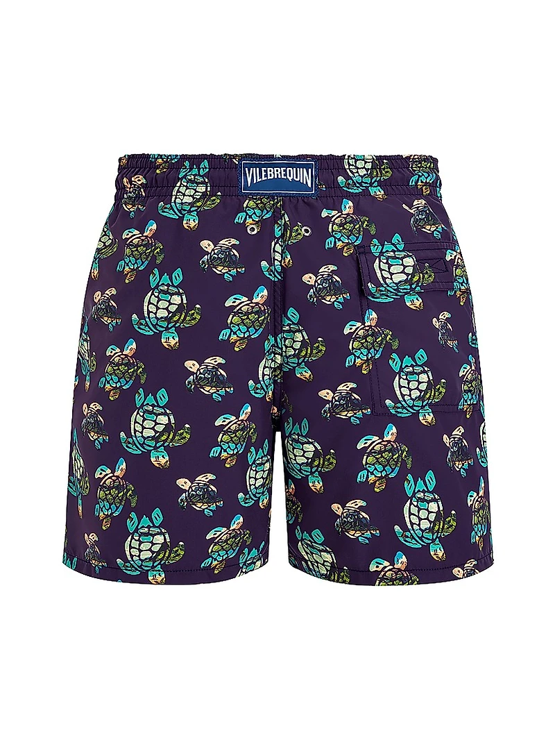 Landscape Turtles Swim Shorts