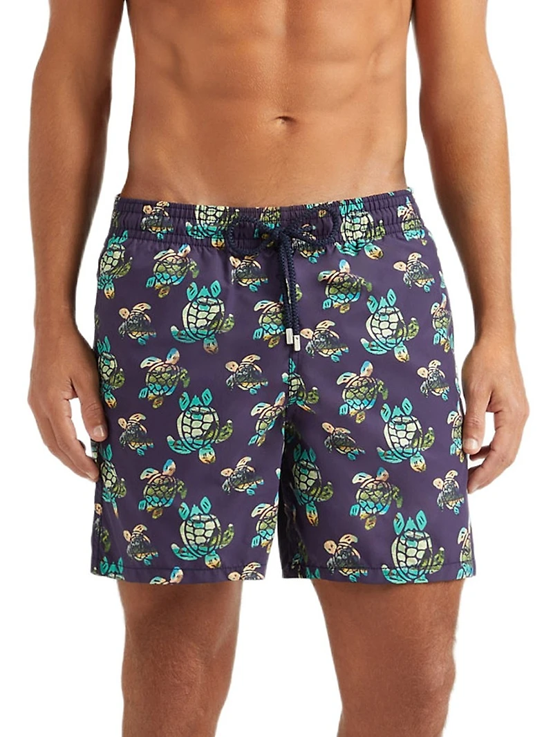 Landscape Turtles Swim Shorts