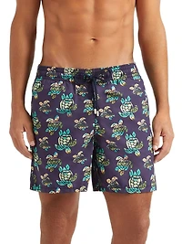 Landscape Turtles Swim Shorts