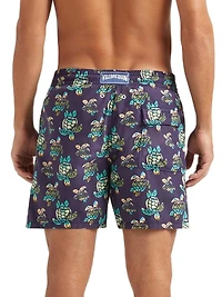 Landscape Turtles Swim Shorts