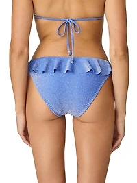 Sparkle String Ruffle Bikini Bottom