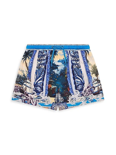 Little Boy's & Song Of Saint Anthony Boardshorts