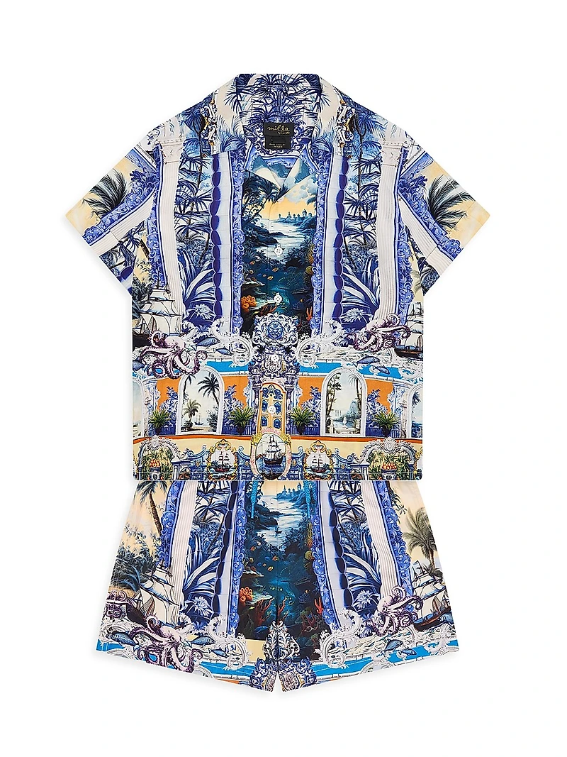 Little Boy's & Song Of Saint Anthony Boardshorts