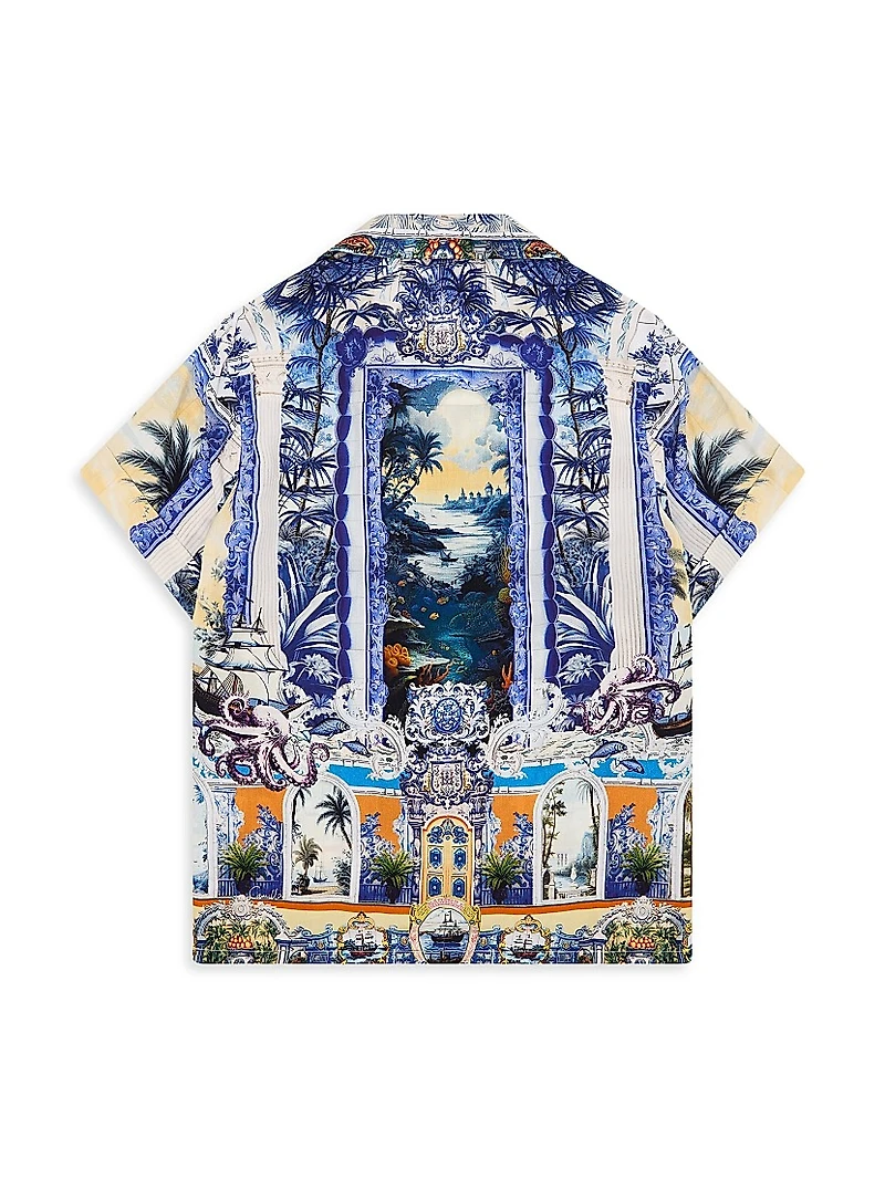 Little Boy's & Song Of Saint Anthony Short Sleeve Shirt